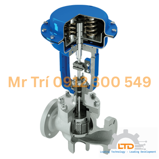 Van điều khiển lót Teflon (Teflon Block Globe Control Valve)