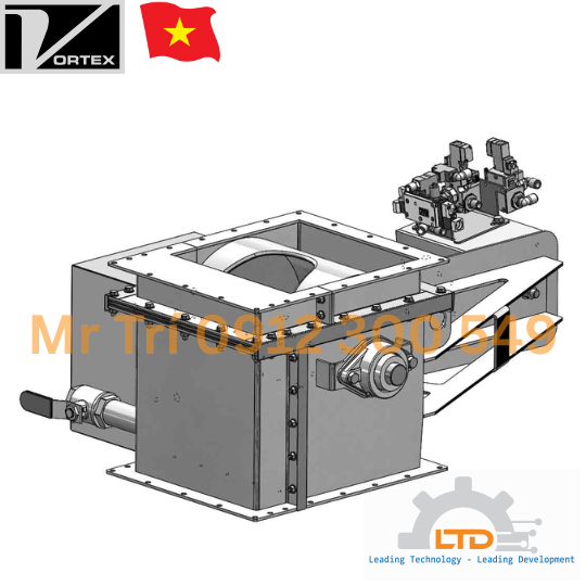 Vortex Aero-Slide Drum Valve, Giải pháp điều tiết và đo lường dòng vật liệu rời trong hệ thống băng tải hãng Vortex USA tại Viet Nam